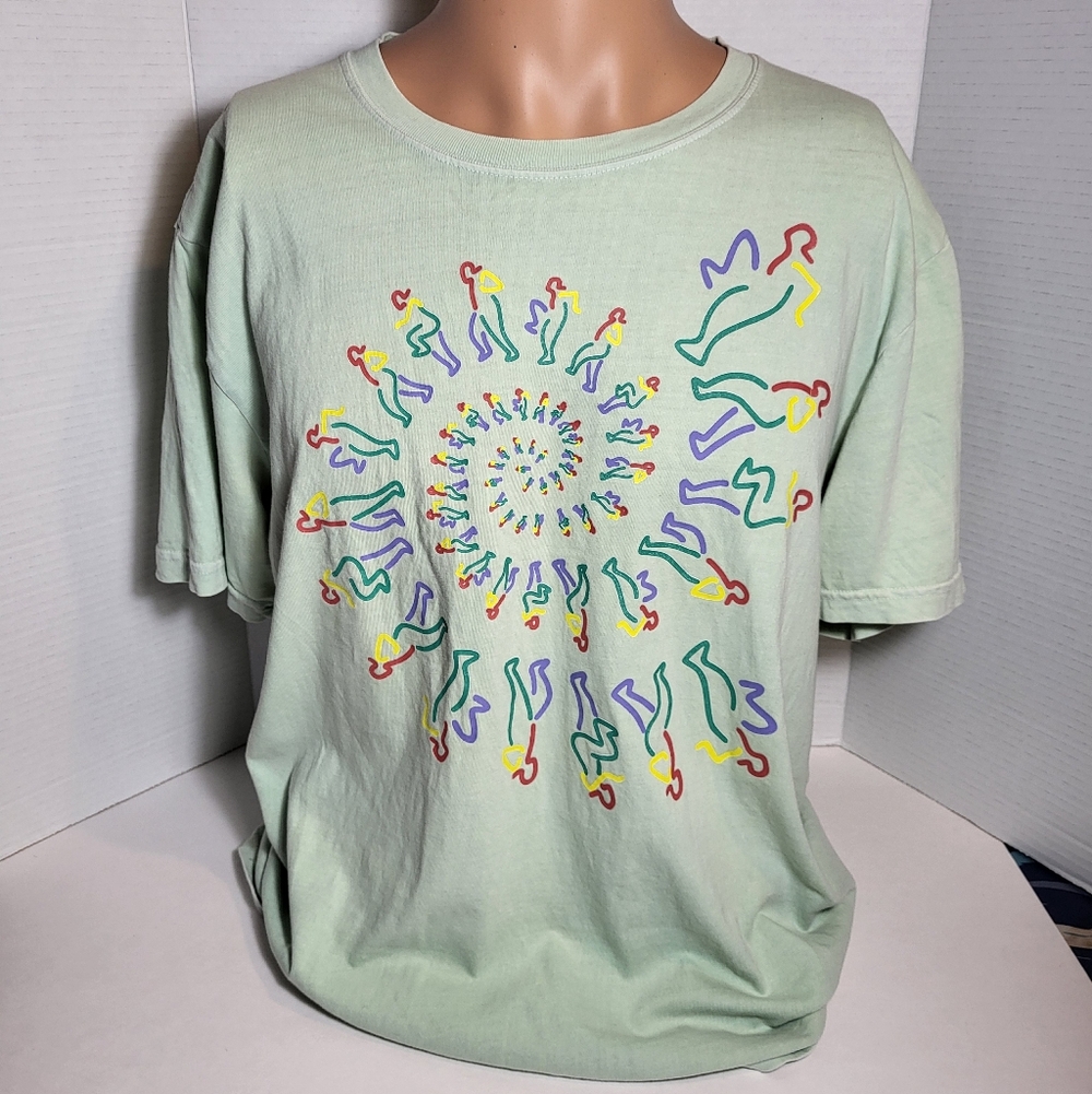 Fresh Prince Will Smith Green Heat Color Changing Vintage T-shirt VERY RARE Sz L